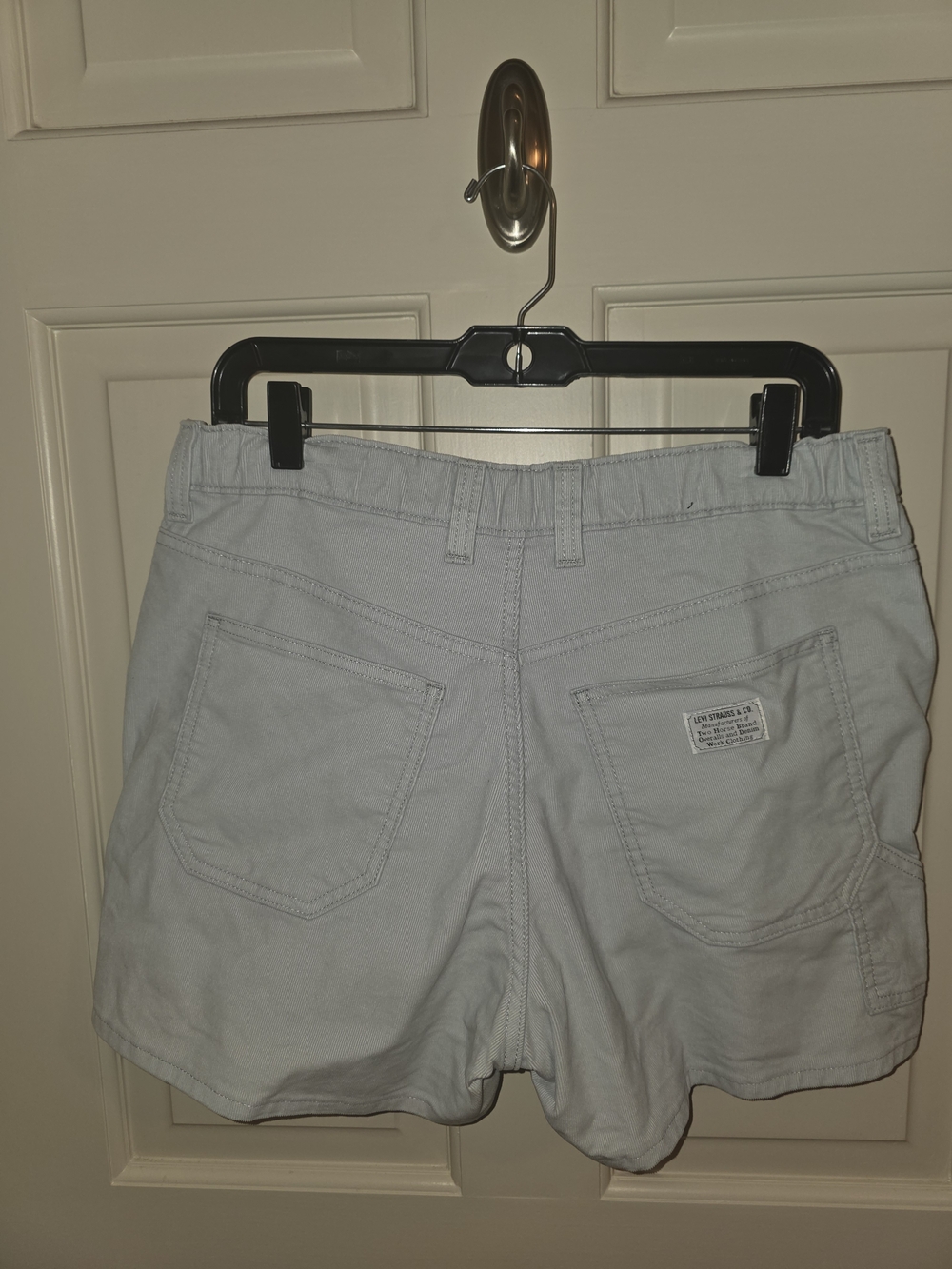Levi's Gray/Blue Women's Light Corduroy Shorts